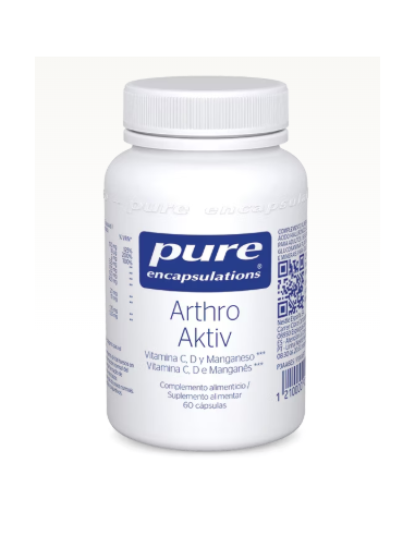 PURE ENCAPSULATIONS ARTHRO AKTIV 60 CAPSULAS Salud Muscular y Articular y Salud - 