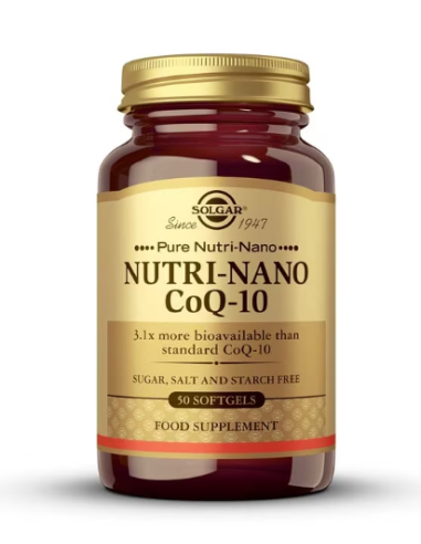 SOLGAR NUTRI NANO COQ-10 50 CAPSULAS Inicio y  - SOLGAR