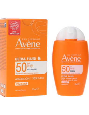 AVENE ULTRA FLUID ALTA PROTECCION SPF 50+ 50ML Inicio y  - AVENE