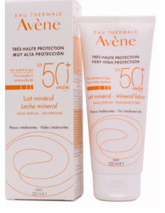 AVENE SOLAR LECHE MINERAL SPF50+ 100ML Cosmética y Inicio - Avene