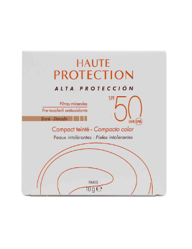 AVENE SOLAR COMPACTO COLOR DORADO SPF50 10G Solares y Cosmética - AVENE