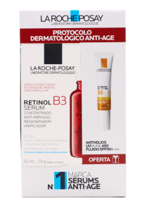 LA ROCHE POSAY RETINOL B3 SERUM PROTOCOLO DERMATOLOGICO ANTI AGE 30ML Cosmética facial y Cosmética - LA ROCHE POSAY