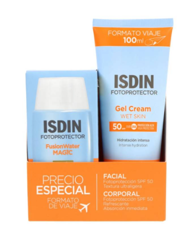 ISDIN SOLAR PACK FACIAL 50 ML+ CORPORAL 100 ML Inicio y  - ISDIN
