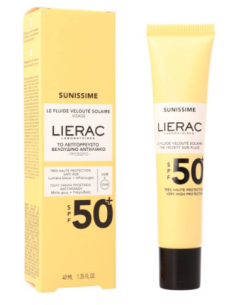 LIERAC SUNISSIME FLUIDO ATERCIOPELADO SPF50 40ML Cosmética facial y Cosmética - LIERAC