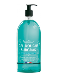 BEAUTERRA GEL DE DUCHA ALOE VERA 1 L Jabones de baño y Higiene Corporal - 