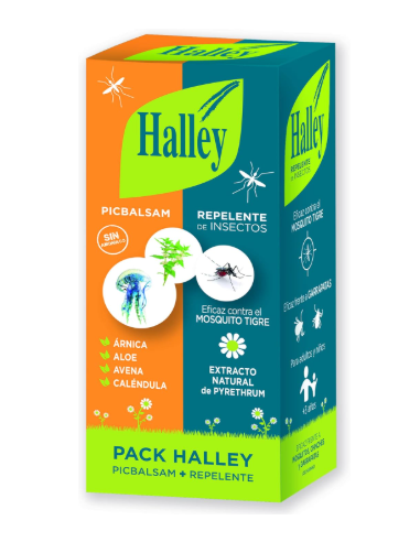 HALLEY PACK PICBALSAM ROLL ON + REPELENTE 150ML Repelentes y Mosquitos - HALLEY