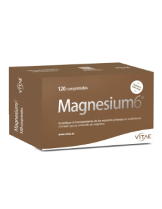 VITAE MAGNESIUM6 120 COMPRIMIDOS Colagenos y magnesios y Salud Muscular y Articular - 