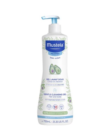 MUSTELA GEL DERMOLIMPIADOR 750 ML Bebé y mamá y Inicio - MUSTELA