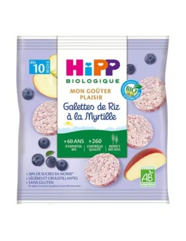 HIPP TORTITAS DE ARROZ CON ARANDANOS 30 G Bebé y mamá y Inicio - HIPP