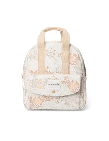 SUAVINEX MOCHILA INFANTIL TEXTIL ESTAMPADO BEIGE Bebé y mamá y Inicio - SUAVINEX