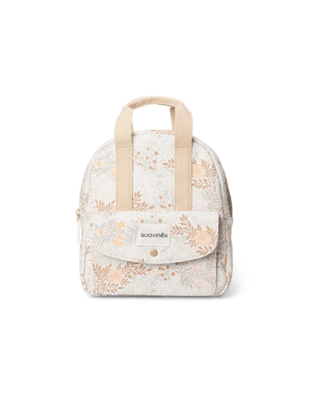 SUAVINEX MOCHILA INFANTIL TEXTIL ESTAMPADO BEIGE Bebé y mamá y Inicio - SUAVINEX