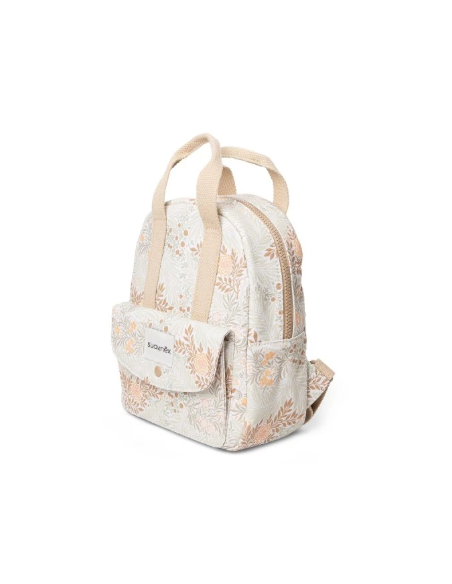 SUAVINEX MOCHILA INFANTIL TEXTIL ESTAMPADO BEIGE Bebé y mamá y Inicio - SUAVINEX