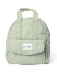 SUAVINEX MOCHILA INFANTIL TEXTIL VERDE LISO Bebé y mamá y Inicio - SUAVINEX