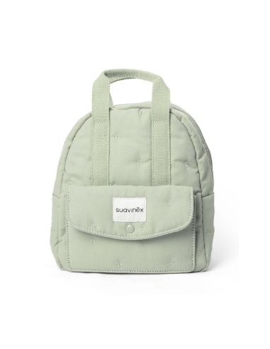 SUAVINEX MOCHILA INFANTIL TEXTIL VERDE LISO Bebé y mamá y Inicio - SUAVINEX