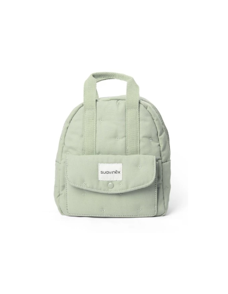 SUAVINEX MOCHILA INFANTIL TEXTIL VERDE LISO Bebé y mamá y Inicio - SUAVINEX