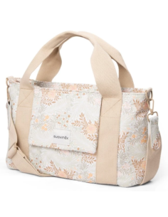 SUAVINEX BOLSO PASEO PANERA POETRY PRINT BEIGE Bebé y mamá y Inicio - SUAVINEX 2
