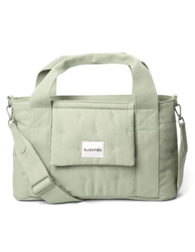 SUAVINEX BOLSO PASEO PANERA POETRY VERDE Bebé y mamá y Inicio - SUAVINEX