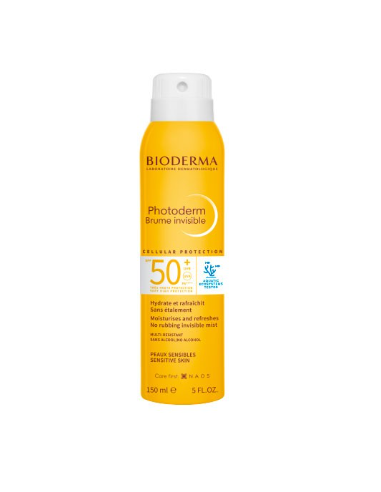 BIODERMA PHOTODERM SPRAY BRUMA INVISIBLE SPF50 150ML Solares y Cosmética - BIODERMA