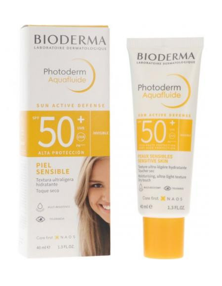 BIODERMA PHOTODERM AQUAFLUIDO SPF50+ 40ML Solares y Cosmética - BIODERMA