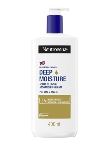 NEUTROGENA DEEP MOISTURE ACEITE 400 ML Inicio y  - 