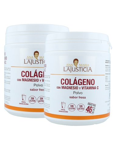 LA JUSTICIA COLAGENO CON MAGNESIO DUPLO 350 + 350G Inicio y  - 