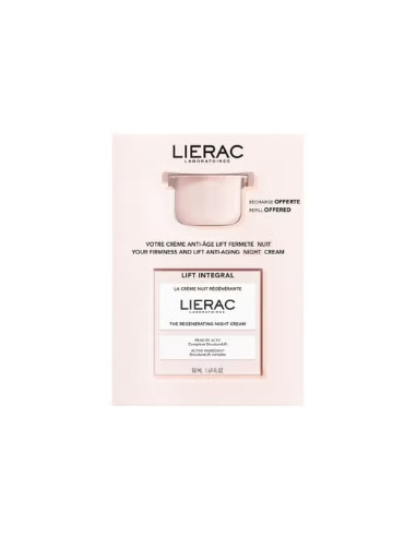 LIERAC LIFT INTEGRAL CREMA NOCHE + RECARGA 50ML Inicio y  - 