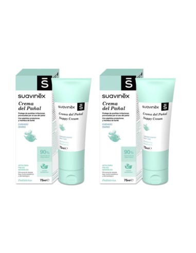 SUAVINEX DUPLO CREMA DEL PAÑAL 2x75ML Bebé y mamá y Inicio - SUAVINEX