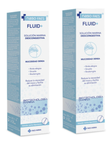 NASOFAES FLUID+ SOLUCION MARINA DUPLO 2X125 ML Inicio y  - 