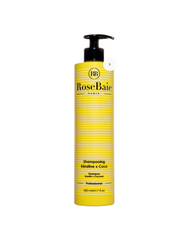ROSE BAIE CHAMPU KERATIN Y COCO 500 ML Cabello Seco y Champus - ROSE BAIE PARIS