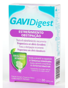 GAVIDIGEST ESTREÑIMIENTO 30 CAPSULAS Inicio y  - 