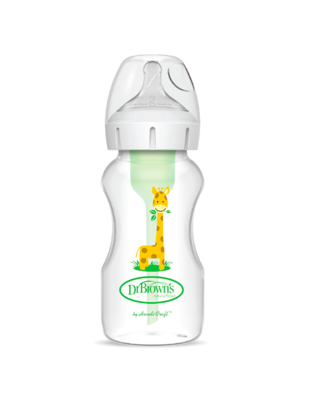 DR BROWN'S BIBERON OPTION+ BOCA ANCHA +3M 270ML