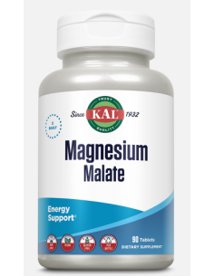 SOLARAY KAL MAGNESIUM MALATE 400 90 COMPRIMIDOS Salud y Inicio - SOLARAY