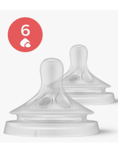 AVENT TETINA NATURAL LIQUIDOS ESPESOS 6M Bebé y mamá y Inicio - AVENT