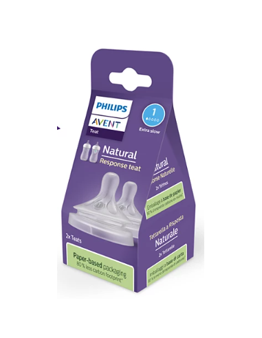 AVENT TETINA NATURAL FLUJO RECIEN NACIDO +0M Bebé y mamá y Inicio - AVENT