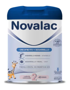 NOVALAC 2 800G Bebé y mamá y Inicio - NOVALAC