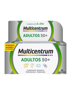 MULTICENTRUM ADULTOS 50+ 90 COMPRIMIDOS Dietetica y Inicio - MULTICENTRUM