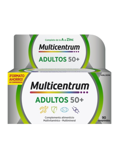 MULTICENTRUM ADULTOS 50+ 90 COMPRIMIDOS Dietetica y Inicio - MULTICENTRUM