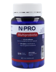 NPRO MULTIPROBIOTA 30 CAPSULAS Inicio y  - 