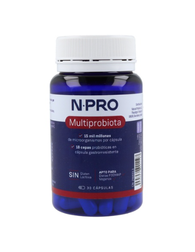 NPRO MULTIPROBIOTA 30 CAPSULAS Inicio y  - 