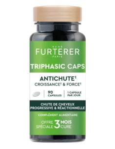 RENE FURTERER TRIPHASIC ANTICAIDA 90 CAPSULAS Tratamiento capilar y Anticaida - RENE FURTERER