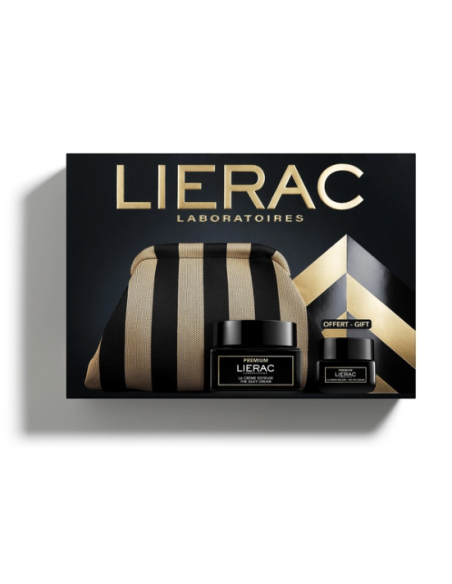 LIERAC COFRE NAVIDAD PREMIUM CREMA SEDOSA CONTORNO DE OJOS Cosmética facial y Cosmética - LIERAC