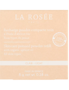 LA ROSEE POLVO COMPACTO CLARO RECARGA 8G