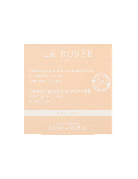 LA ROSEE POLVO COMPACTO CLARO RECARGA 8G