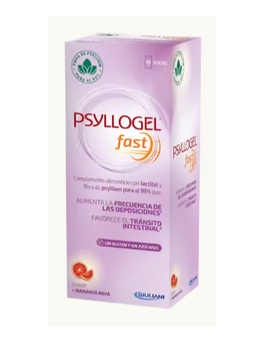PSYLLOGEL FAST NARANJA 10 STICKS