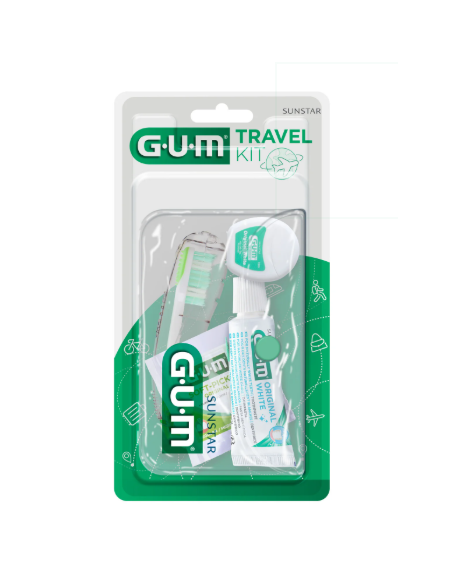 GUM KIT CEPILLO+PASTA+INTERDENTALES