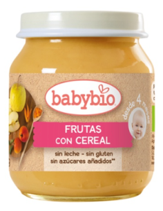 BABYBIO POTITO FRUTAS CON CEREAL 130 G