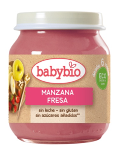 BABYBIO POTITO MANZANA FRESA 130G