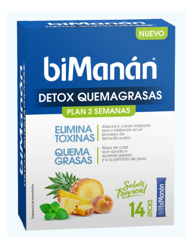 BIMANAN DETOX QUEMAGRASAS 2 SEMANAS