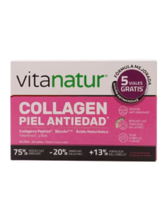 VITANATUR COLLAGEN PIEL 30 VIALES 25 ML