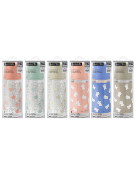 SUAVINEX BIBERON SX PRO SILICONA FLUJO DENSO +6M 360ML